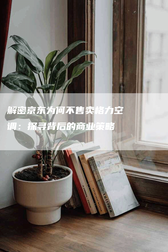 解密京东为何不售卖格力空调：探寻背后的商业策略