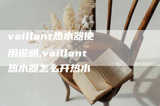 vaillant热水器使用说明,vaillant热水器怎么开热水